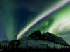 Aurora over sukukpak peak