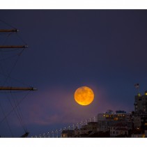 July supermoon in San Francisco
