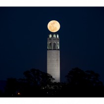 March Full moon: over the Coit Tower