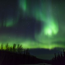 Chasing the aurora (northern lights) in Alaska